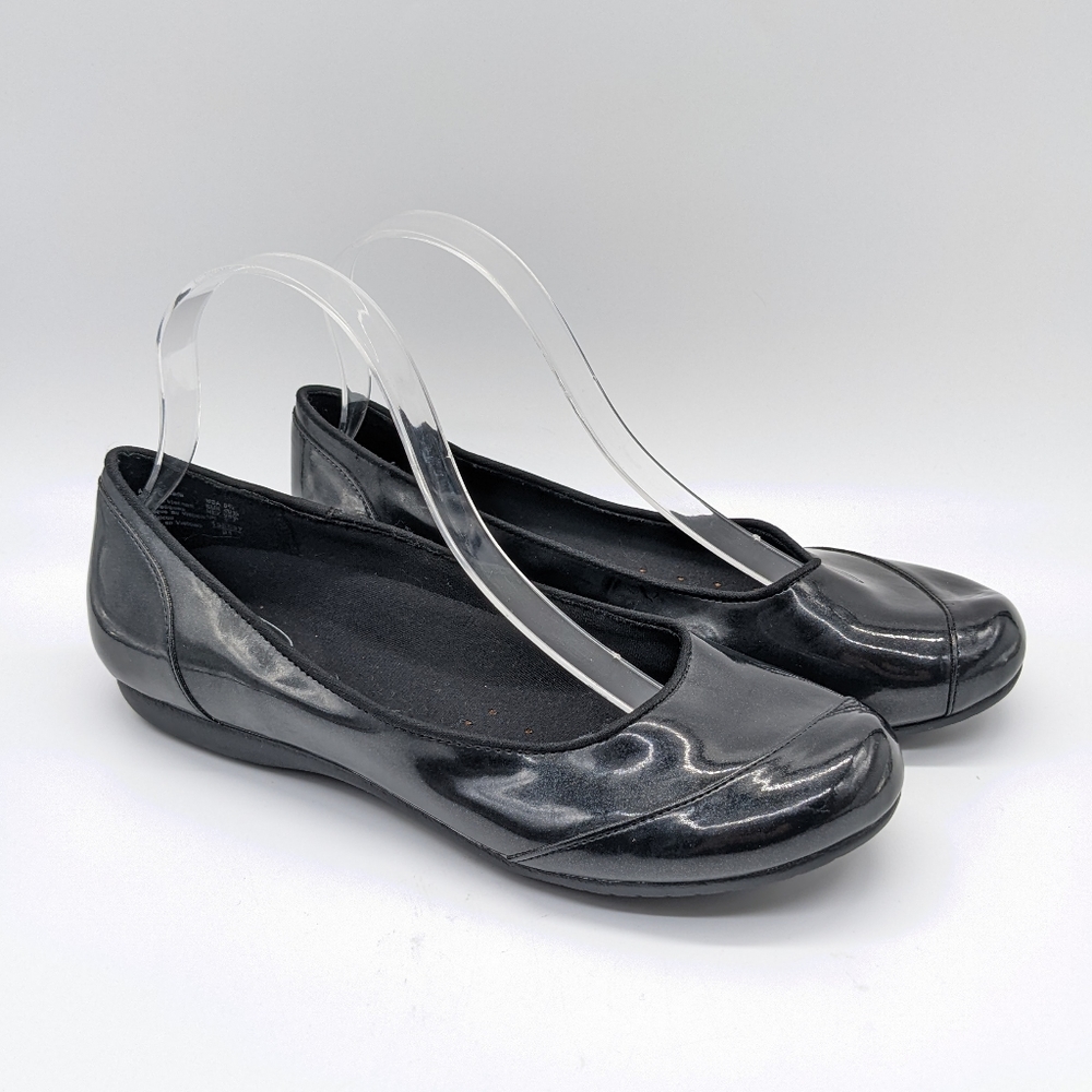 Safe T Step black slip on shoe 8.5